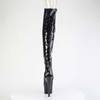 Pleaser - ADORE3019HWR Cuissardes à plateforme - Noir Product image